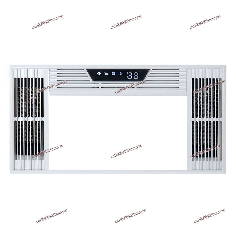 Smart Bathroom Fan - เครื่องทำความร้อนในห้องน้ำพร้อมพัดลม ตัวเครื่องอะลูมิเนียม ระบบทำความร้อนในตัวแบบติดเพดาน พร้อมไฟส่องสว่าง ระบบระบายอากาศ ชุดอุปกรณ์อัจฉริยะแบบออลอินวัน