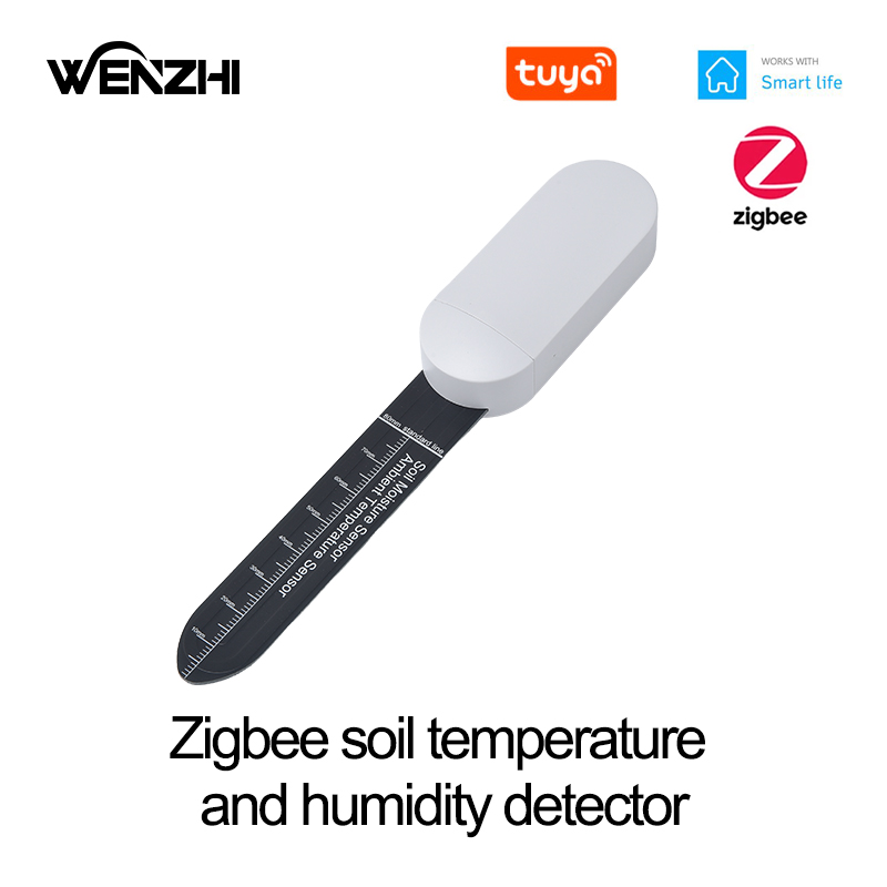 Smart Home Green - เซ็นเซอร์ดิน ZigBee 3.0 ตรวจจับอุณหภูมิและความชื้นกลางแจ้ง กันน้ำ ใช้พลังงานจากแบตเตอรี่