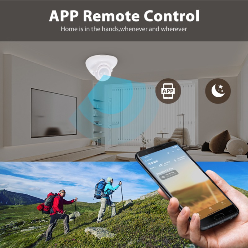 Smart Home Hub Matter - Tuya Matter Thread เซ็นเซอร์ตรวจจับความเคลื่อนไหวของมนุษย์ เครื่องตรวจจับอินฟราเรด เครื่องตรวจจับความเคลื่อนไหว