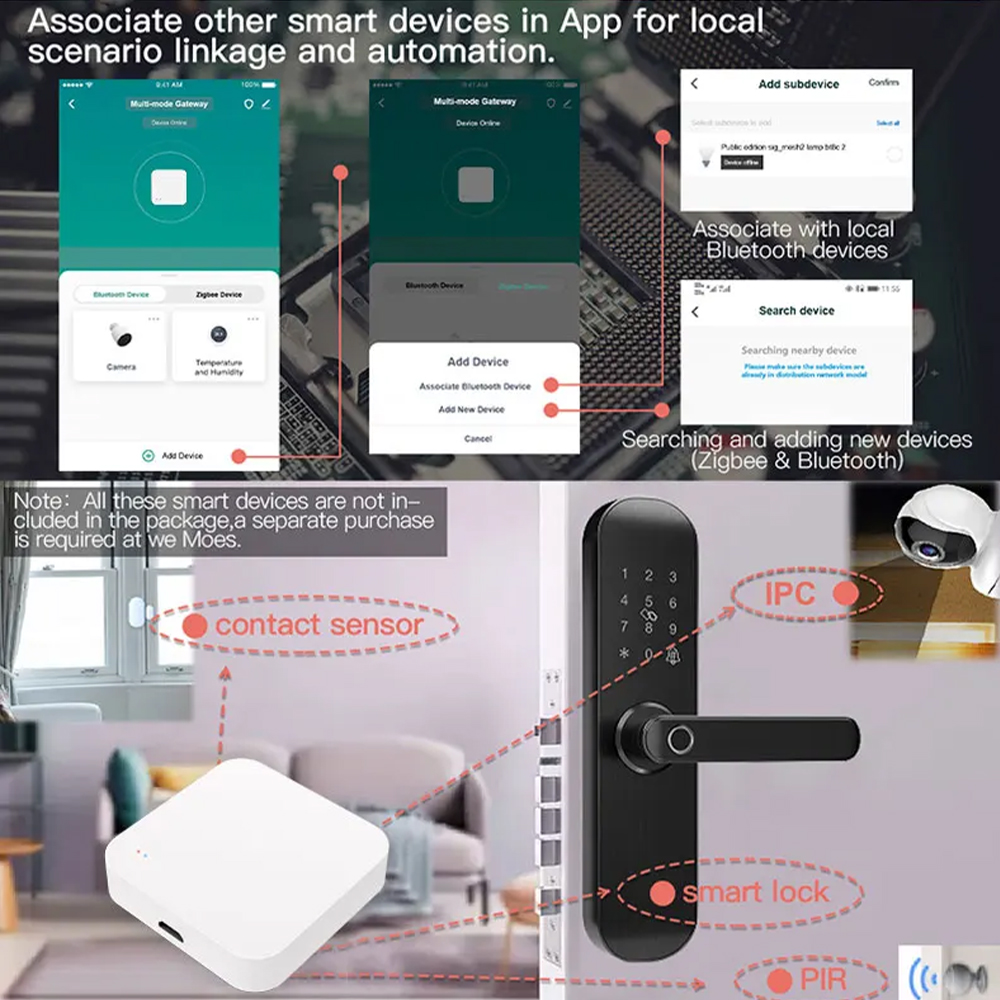 Tuya Zigbee บลูทูธหลายโหมด GAT - Smart Home Hub Matter บทวิจารณ์และราคา