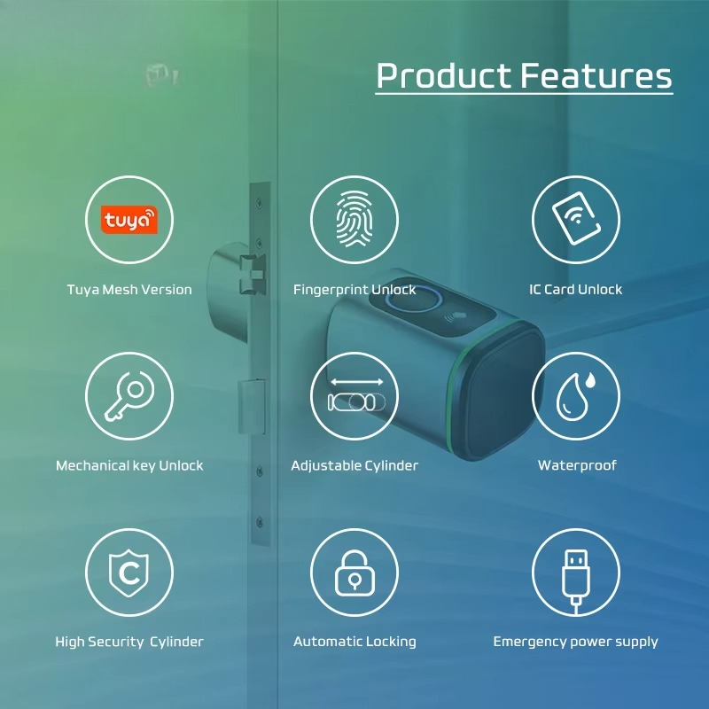 กุญแจล็อคประตูอัจฉริยะแบบ Wifi - Airbnb Smart Home บทวิจารณ์และราคา