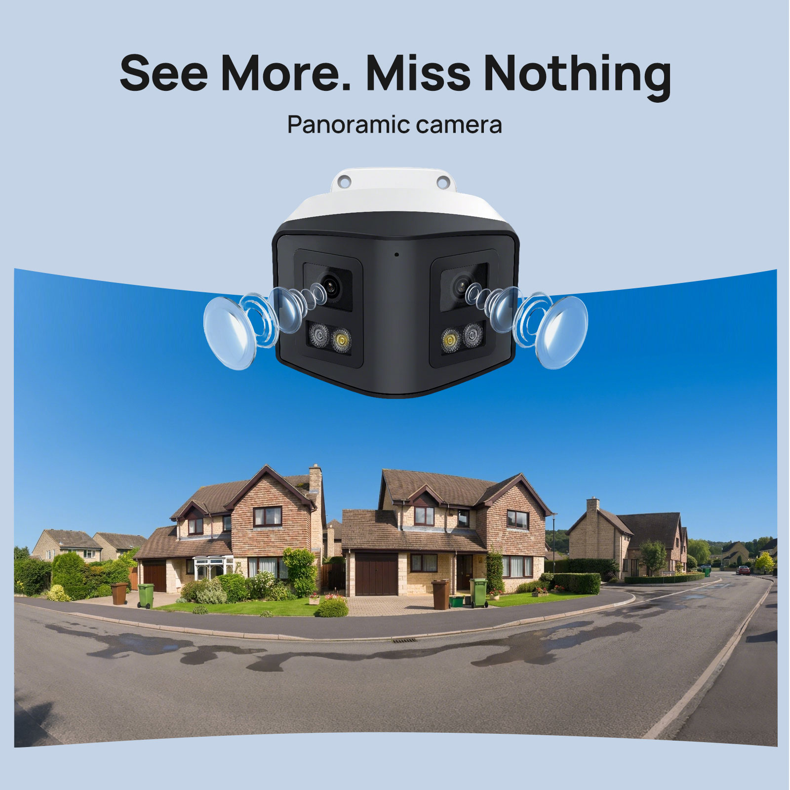 วิคิลิน 170 °   กล้อง IP รักษา - Smart Home X10 บทวิจารณ์และราคา