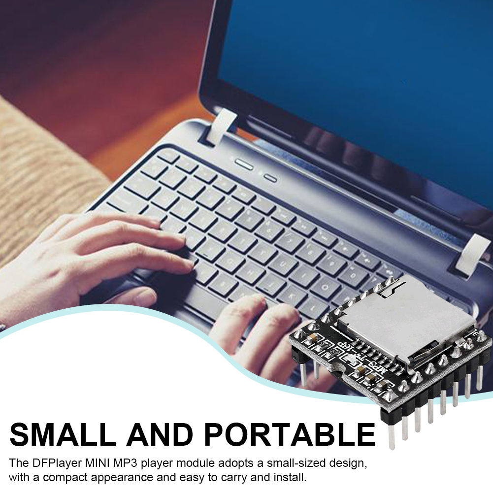 โมดูลเครื่องเล่น MP3 ขนาดเล็ก  - Smart Home Arduino บทวิจารณ์และราคา