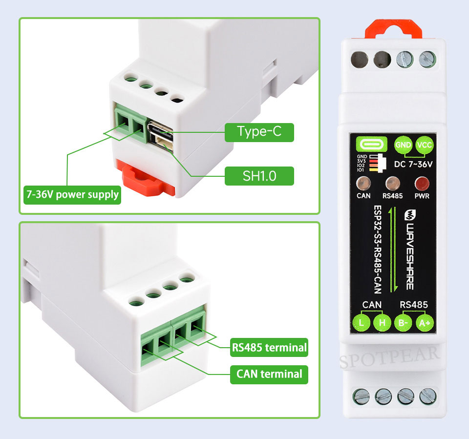บอร์ดควบคุมอุตสาหกรรม ESP32-S3 - Smart Home Arduino บทวิจารณ์และราคา