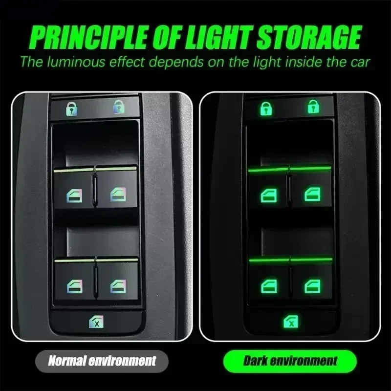 1 ชุดสติกเกอร์ติดปุ่มรถยนต์เรื - Smart Home Green บทวิจารณ์และราคา