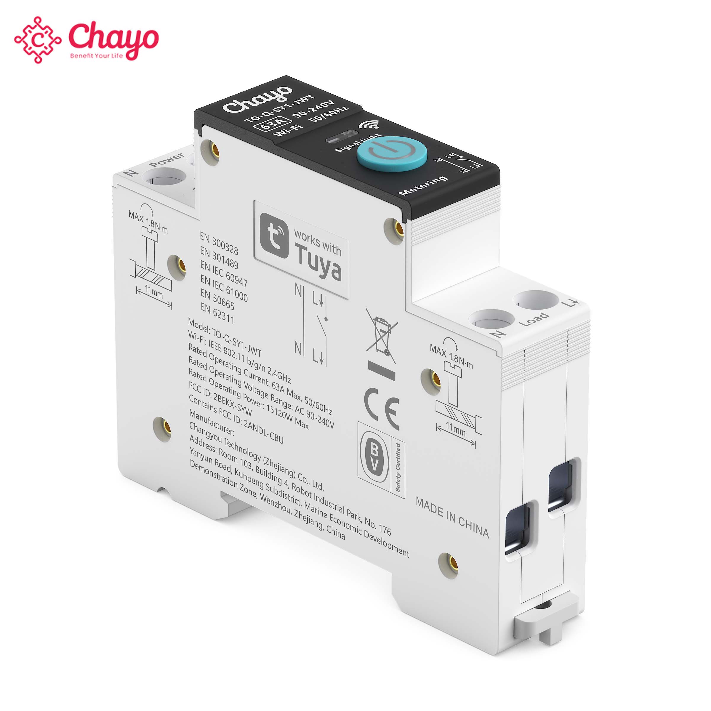 Chayo Tuya เบรกเกอร์อัจฉริยะ W - Smart Home Login บทวิจารณ์และราคา
