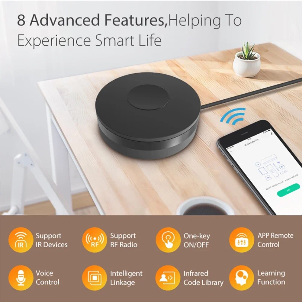 Tuya สมาร์ท Wifi RF IR รีโมทคอ - Smart Home Lg บทวิจารณ์และราคา