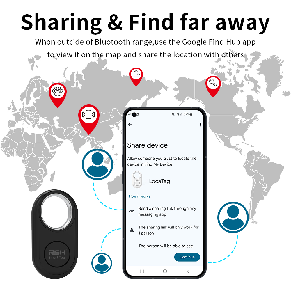 RSH 4PCS GPS Tracker สําหรับ S - Smart Home Hub Samsung บทวิจารณ์และราคา