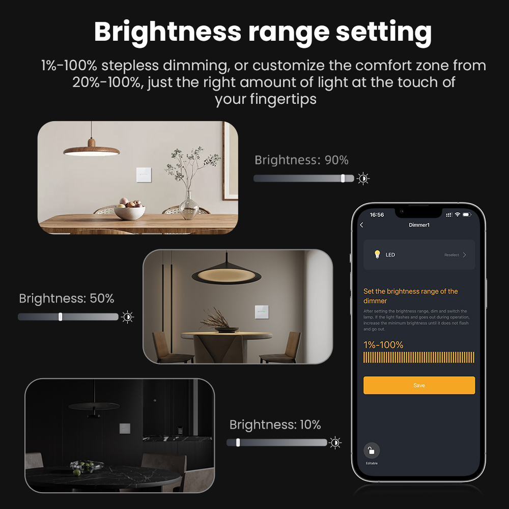 AVATTO WiFi 1/2 Gang Smart Dim - Smart Home Sistem บทวิจารณ์และราคา
