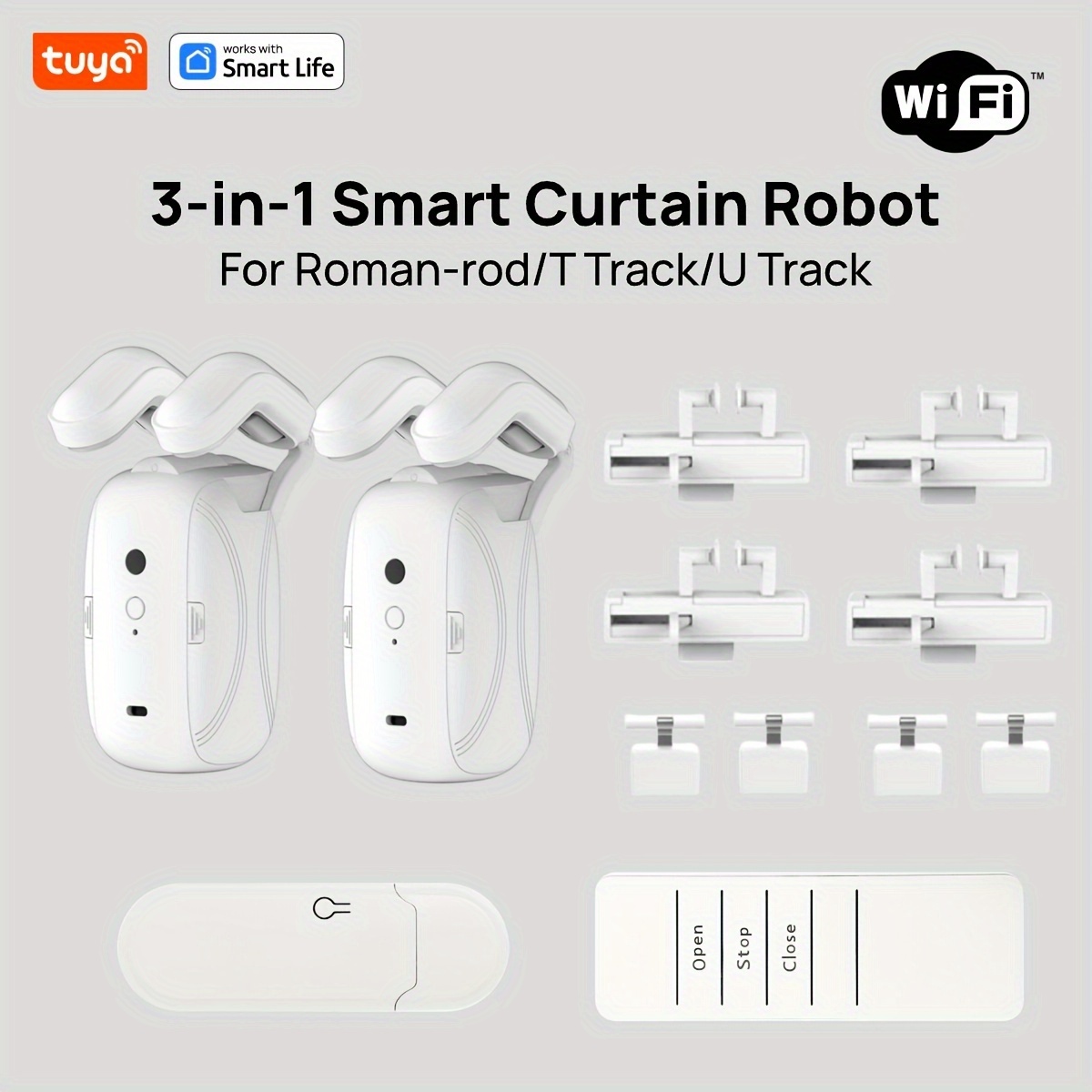 1/2 ชิ้น หุ่นยนต์ม่านอัจฉริยะ  - Smart Home Hub Matter บทวิจารณ์และราคา