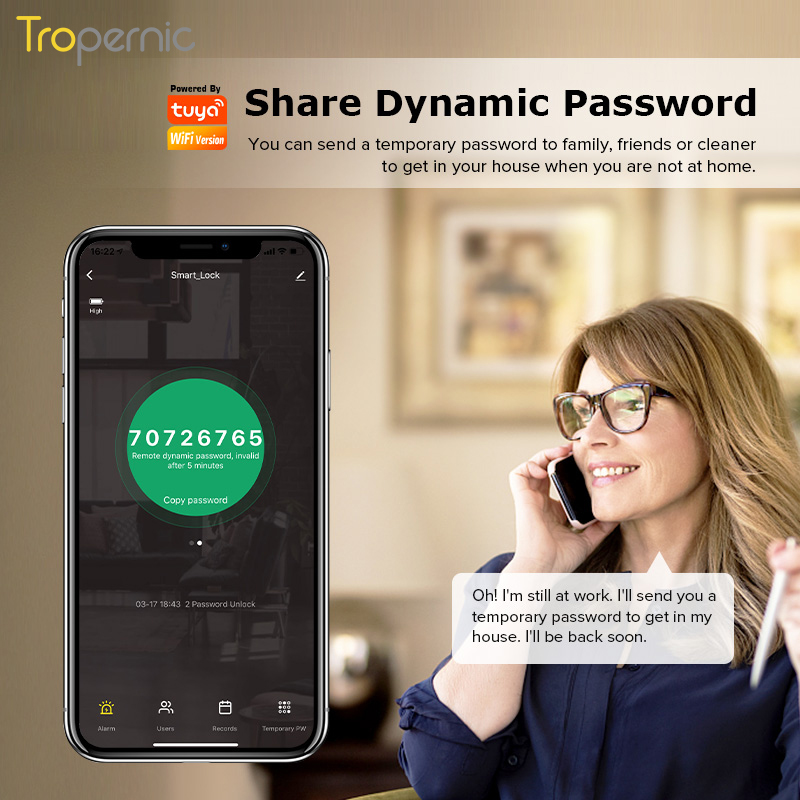Tuya ที่ล็อคประตูล็อกลายนิ้วมื - Airbnb Smart Home บทวิจารณ์และราคา