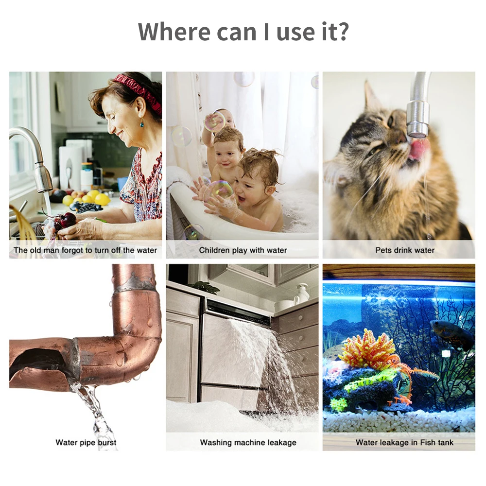 เซ็นเซอร์น้ำ Tuya WiFi Zigbee  - Smart Home Green บทวิจารณ์และราคา