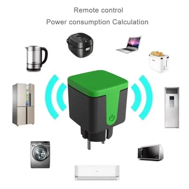 ปลั๊กไฟอัจฉริยะ Tuya EU 16A Wi - Smart Home Sistem บทวิจารณ์และราคา