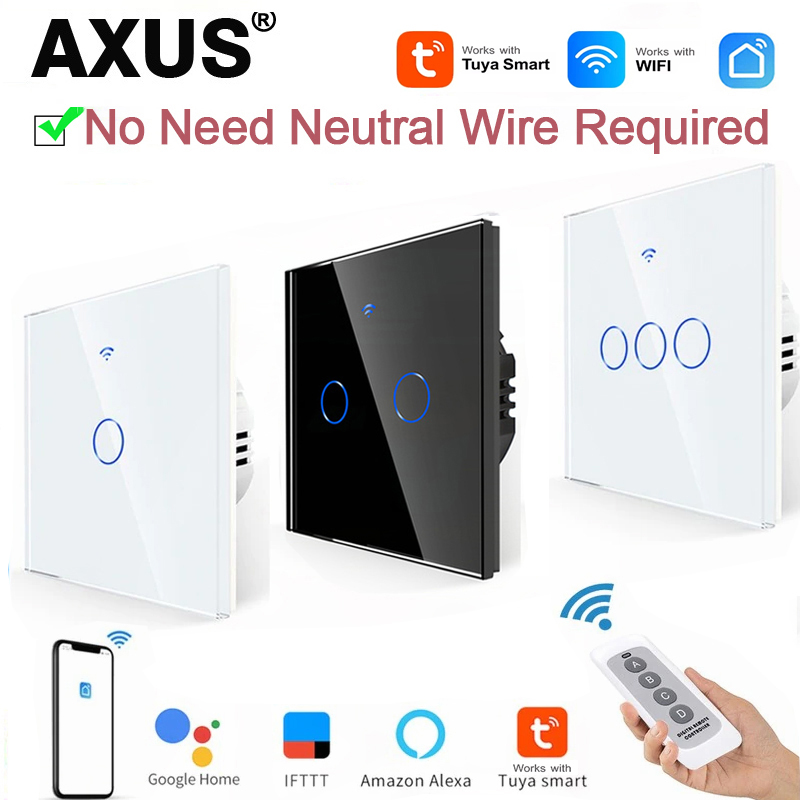 AXUS EU WiFi สวิตช์ไฟอัจฉริยะไ - Smart Home Sistem บทวิจารณ์และราคา
