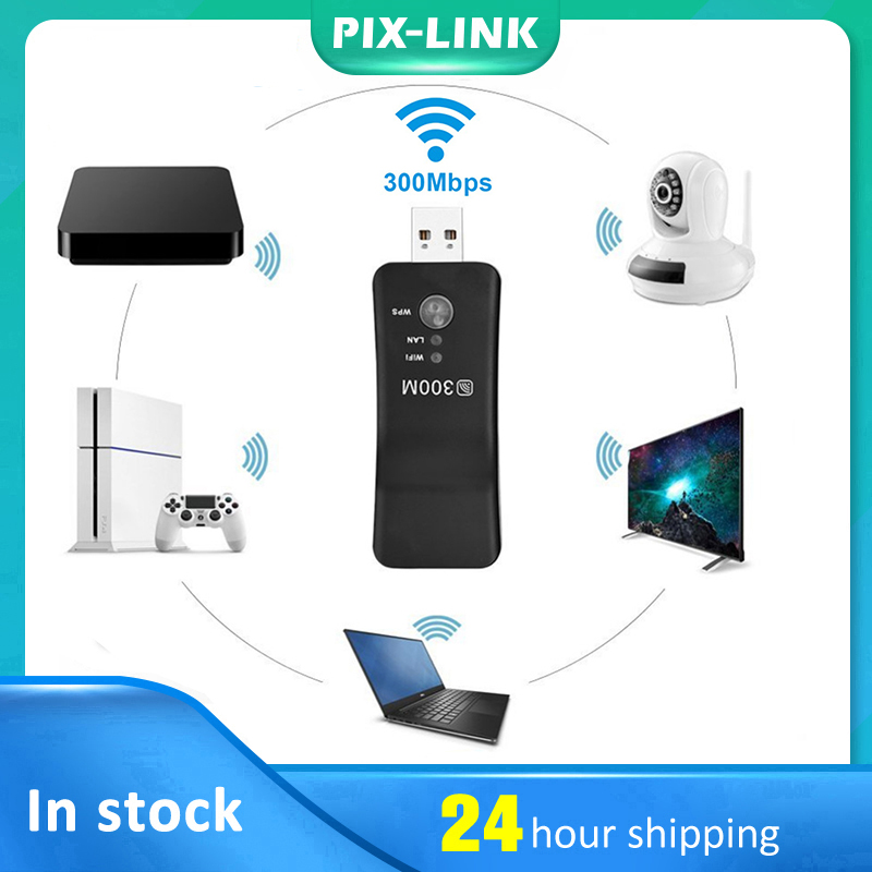 PIXLINK Wireless USB 300Mbps W - Smart Home X10 บทวิจารณ์และราคา