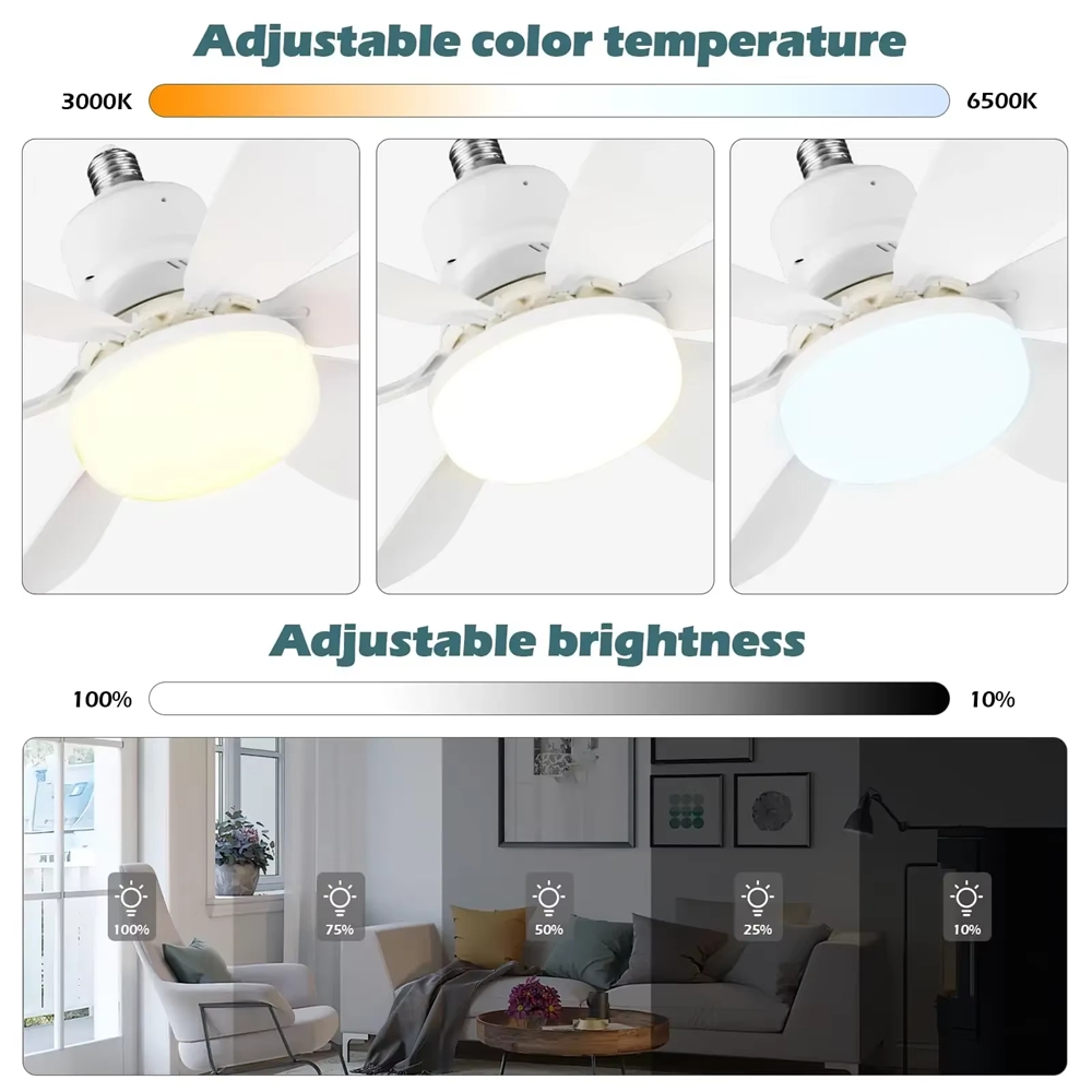 พัดลมเพดาน LED พร้อมรีโมทคอนโท - Smart Bathroom Fan บทวิจารณ์และราคา