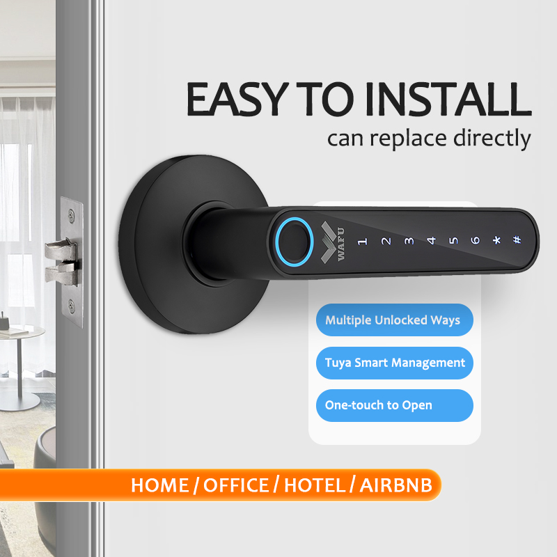 WAFU 016 ล็อคประตูอัจฉริยะแบบส - Airbnb Smart Home บทวิจารณ์และราคา