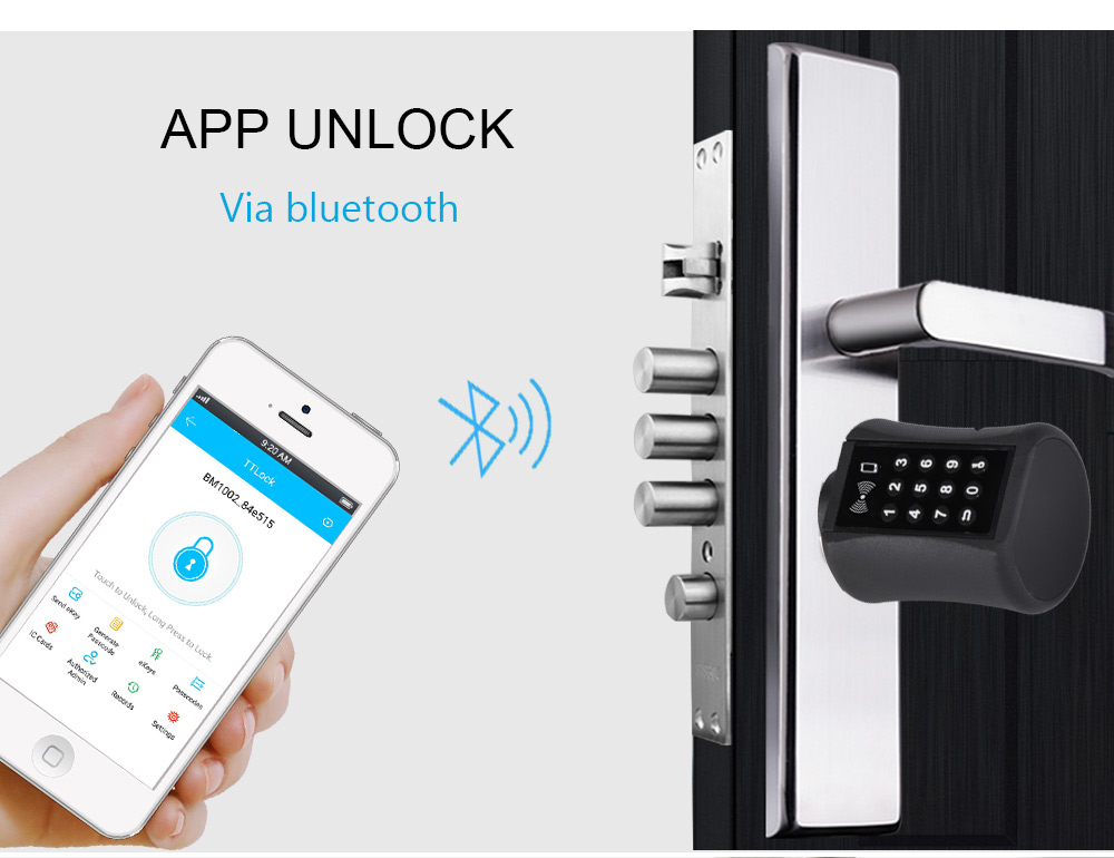 บลูทูธล็อคกระบอก TT ล็อครหัสผ่ - Airbnb Smart Home บทวิจารณ์และราคา