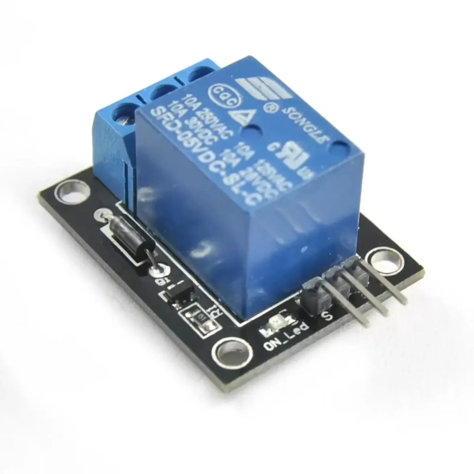 5PCS 1 ช่อง 5V รีเลย์โมดูล SRD - Smart Home Arduino บทวิจารณ์และราคา