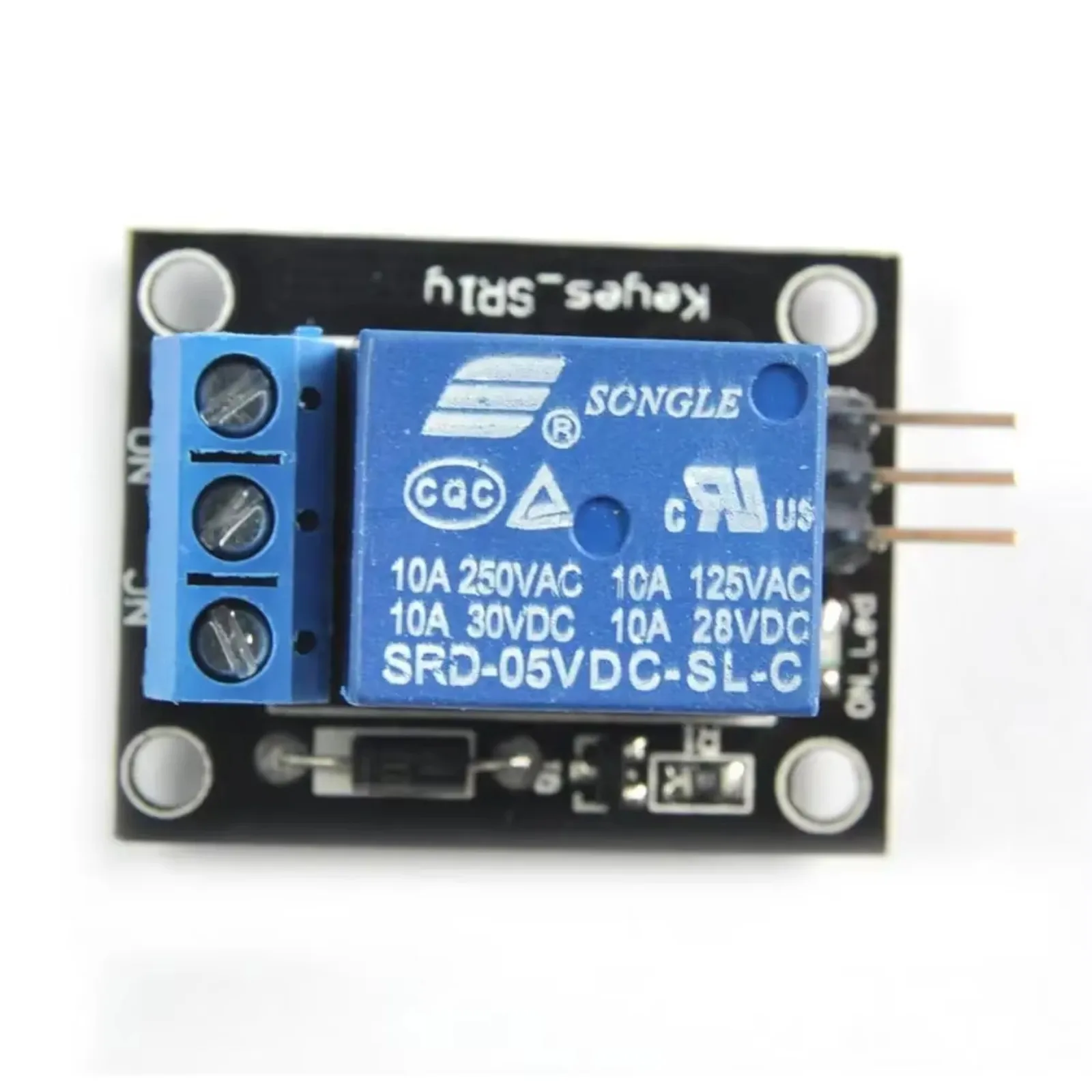 5PCS 1 ช่อง 5V รีเลย์โมดูล SRD - Smart Home Arduino บทวิจารณ์และราคา