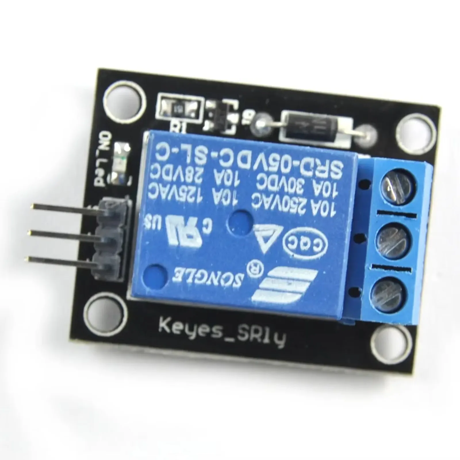 5PCS 1 ช่อง 5V รีเลย์โมดูล SRD - Smart Home Arduino บทวิจารณ์และราคา