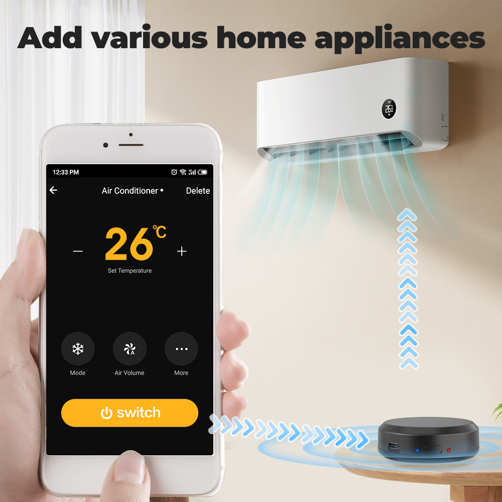 สมาร์ท RF 433 IR รีโมทคอนโทรล  - Smart Home Lg บทวิจารณ์และราคา