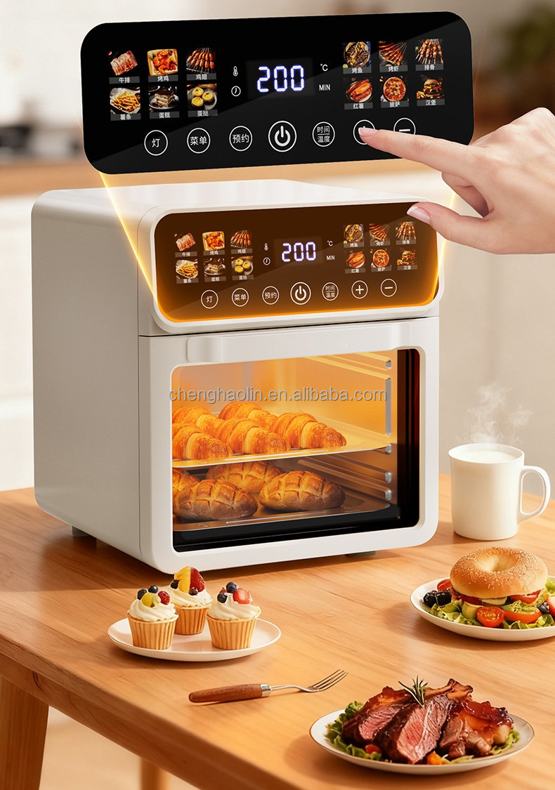 เตาอบลมร้อนดิจิตอลอัจฉริยะหน้า - Smart Home Oven บทวิจารณ์และราคา