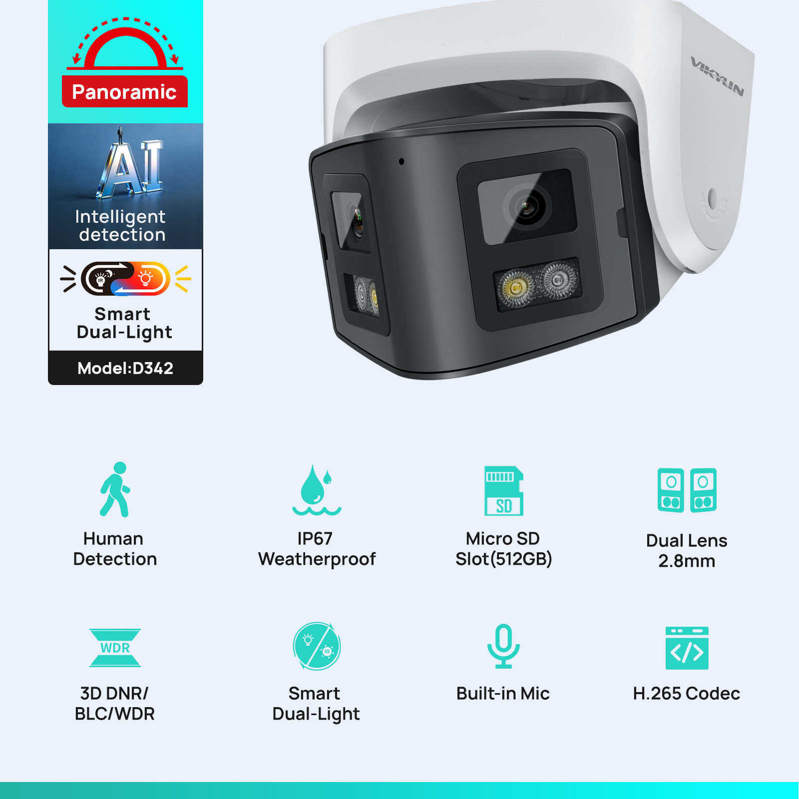 Vikylin กล้องวงจรปิด IP ความละ - Smart Home Hikvision บทวิจารณ์และราคา